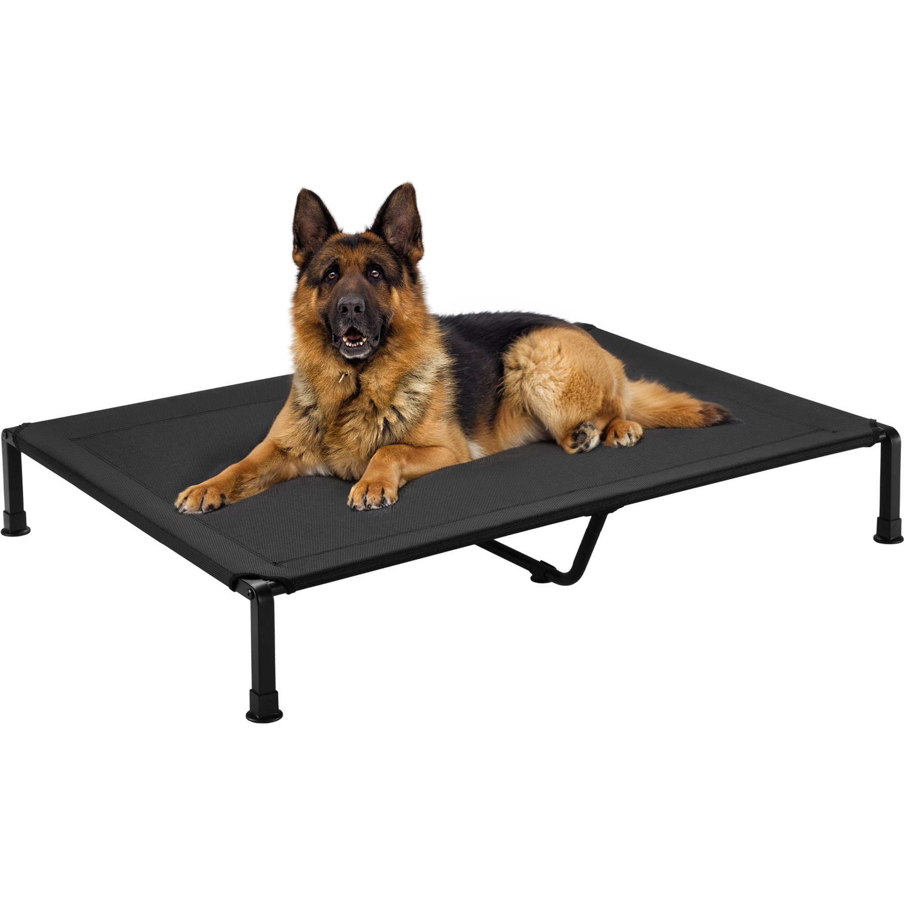 Veehoo Heavy Duty Elevated Dog Bed, Black, XXX-Large