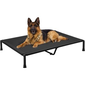Veehoo Heavy Duty Elevated Dog Bed, Black, XXX-Large