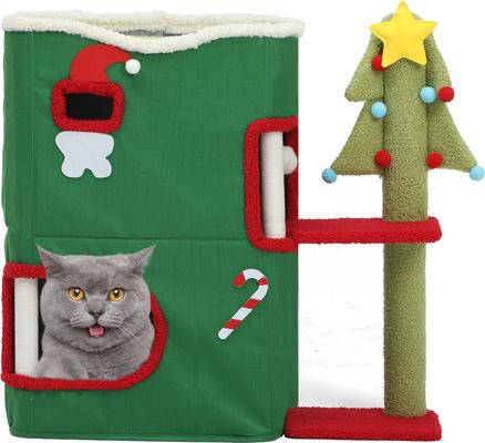 Show full view: Yitahome Christmas 2-Tier Cat House slide 8 of 8