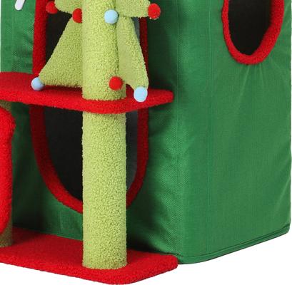 Show full view: Yitahome Christmas 3-Tier Cat House slide 7 of 7
