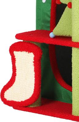 Show full view: Yitahome Christmas 3-Tier Cat House slide 6 of 7