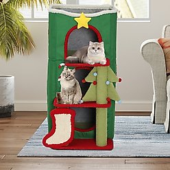 Yitahome Christmas 3-Tier Cat House