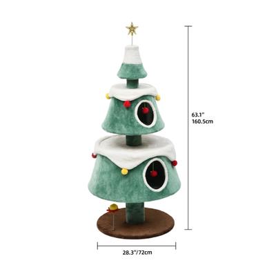 Show full view: Yitahome 63-in Christmas Cat Tree slide 2 of 8