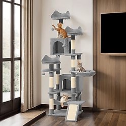 Yitahome 75-in Multi-Level Cat Tree & Condo