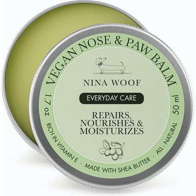 Nina Woof Nina Woof Vegan Dog Nose & Paw Balm, 1.7-oz tin