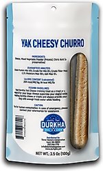 Durkha Yak Cheesy Churro Crunchy Dog Treats, 3 count slide 2 of 2