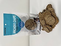 Durkha Anchovy Chips Dehydrated Dog Treats, 2.5-oz bag