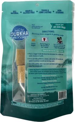 Show full view: Durkha Cheese Nuggets Dog Treats, 6 count slide 3 of 3