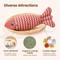 Show in main carousel: Potaroma Crinkle Fish Cat Toys with Catnip, Multi-Color, 7.8-in, 3 count slide 2 of 8