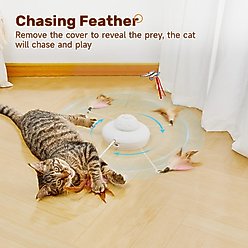 Potaroma Butterfly & Feather Automatic Cat Toy slide 2 of 6
