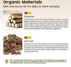 Potaroma Silvervine Stick Cat Chew Toys, 6 count slide 2 of 6