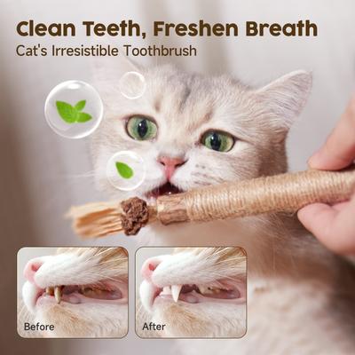 Show full view: Potaroma Silvervine Stick Cat Chew Toys, 6 count slide 4 of 8