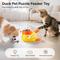 Show in main carousel: Potaroma Duck Shaped Cat & Dog Toy Treat Dispenser, 8.6-in slide 2 of 8