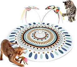 Potaroma Butterfly & Feather Automatic Cat Toy