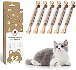 Potaroma Silvervine Stick Cat Chew Toys, 6 count
