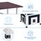 Show in main carousel: FunXplore 4 Tier Wooden Outdoor Cat House with 2 Escape Doors, Black slide 6 of 9