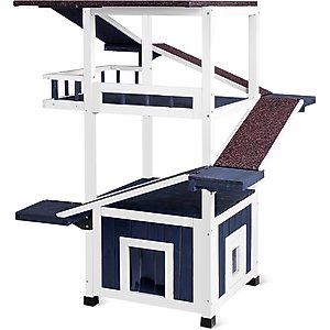 4 Cats & Dogs Jessie Cabinet Cat Litter Box Enclosure