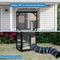 Show in main carousel: FunXplore 4 Tier Wooden Outdoor Cat House with Removable Floor, Black slide 4 of 7