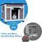 Show in main carousel: FunXplore Wooden Insulated Outdoor Cat House, Grey slide 6 of 8