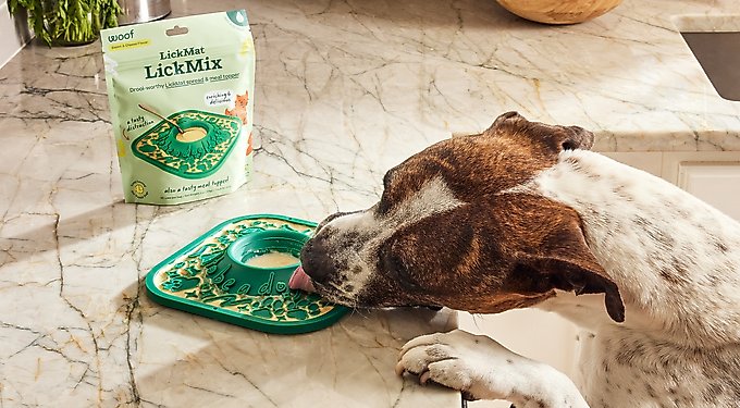 Woof LickMat No Slip Silicone Dog Slow Feeder Mat