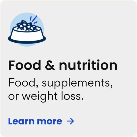 Food & nutrition - food, supplements, weight loss. Learn more.