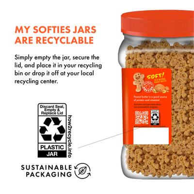 Show full view: Buddy Biscuits Softies with Peanut Butter Soft & Chewy Dog Treats, 20-oz jar slide 8 of 12