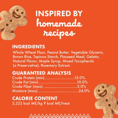 Show full view: Buddy Biscuits Softies with Peanut Butter Soft & Chewy Dog Treats, 20-oz jar slide 4 of 12