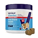 Vetnique Labs Glandex Anal Gland Support with Advanced Strength Bacon Flavor Fiber Supplement for Dogs, 60 count