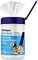 Vetnique Labs Glandex Boot the Scoot Rear End Anal Gland Cleaning & Deodorizing Hygienic Dog & Cat Wipes, 75 ...