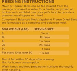 Dr. Tim's Vagabond Chicken Bites Freeze-Dried 8-oz bag slide 2 of 7