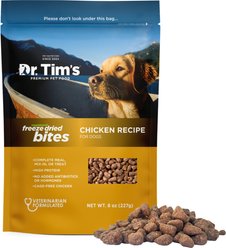 Dr. Tim's Vagabond Chicken Bites Freeze-Dried 8-oz bag