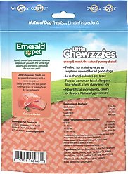 Emerald Pet Little Chewzzies Salmon Recipe Chicken-Free Dog Treats, 5-oz bag slide 2 of 8