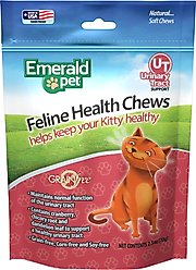 Emerald Pet Feline Health Urinary Tract Support Grain-Free Cat Treats, 2.5-oz bag