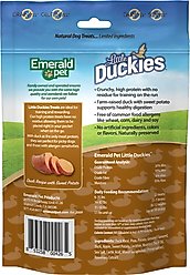 Emerald Pet Grain-Free Little Duckies with Duck & Sweet Potato Dog Treats, 5-oz bag slide 2 of 7