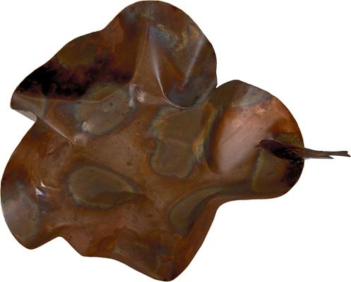 Show full view: Sunnydaze Decor Iron Staked Bird Bath, Copper slide 3 of 9