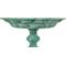 Show in main carousel: Sunnydaze Decor Backyard Beauty Bird Bath, Green Patina slide 6 of 9