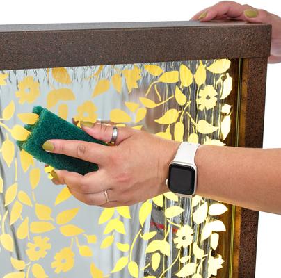 Show full view: Sunnydaze Decor Wisteria Vines Zinc Outdoor Fountain, Bronze slide 8 of 9