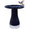 Show in main carousel: Sunnydaze Decor Ceramic Duo Tone Bird Bath, Midnight slide 2 of 9