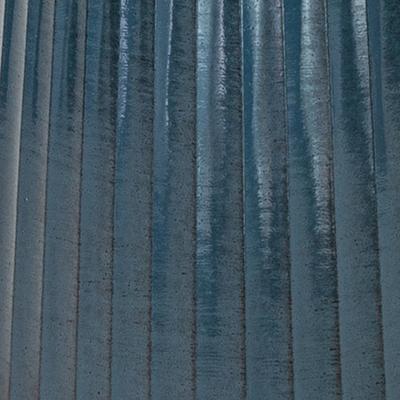 Show full view: Sunnydaze Decor Gleeful Garden Bird Bath, Blue Glaze slide 6 of 9