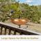 Show in main carousel: Sunnydaze Decor Copper Deck-Mounted Bird Bath & Feeder slide 6 of 9