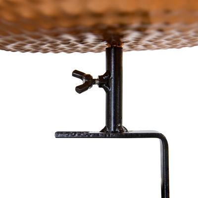 Show full view: Sunnydaze Decor Copper Deck-Mounted Bird Bath & Feeder slide 2 of 9