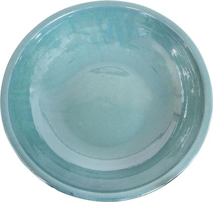 Show full view: Sunnydaze Decor Calais Ceramic Outdoor Bird Bath, Jade slide 3 of 9