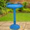 Show in main carousel: Sunnydaze Decor Garden Visitor Bird Bath, Blue Patina slide 2 of 9