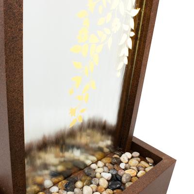 Show full view: Sunnydaze Decor Wisteria Vines Zinc Outdoor Fountain, Bronze slide 9 of 9