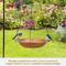 Show in main carousel: Sunnydaze Decor Copper Hanging Bird Bath & Feeder slide 8 of 9