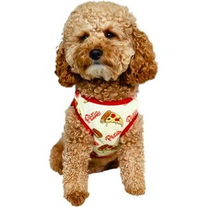 Fabulous Fido Cotton Cozy & Comfortable Dog Hoodie with Front Zipper, Red
