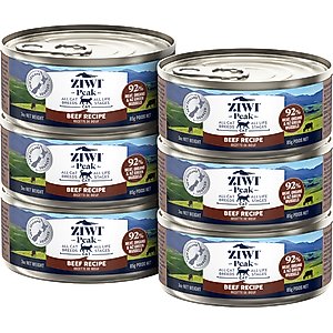 ZIWI Peak Beef Recipe Canned Cat Food, 3-oz, case of 6