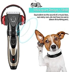 Pet Republique Hair Clipper Additional Scissors & Comb Rechargeable & Quite with Guide Combs for Dogs & Cats slide 2 of 8