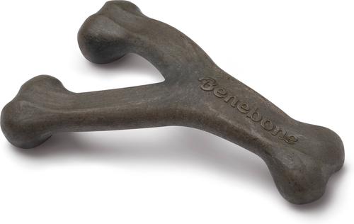 Show full view: Benebone Wishbone Pumpkin Spice Tough Dog Chew Toy, Large slide 2 of 9
