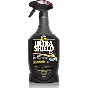 Absorbine UltraShield EX Insecticide, Kills & Repels Horse Fly Spray Refill, 32-fl oz bottle